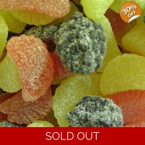 Veggie Super Sour Pastilles - Fruit Flavour Gums Sweets